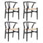Chaises de salle à manger en bois massif Wagner-1982968434-1990909492