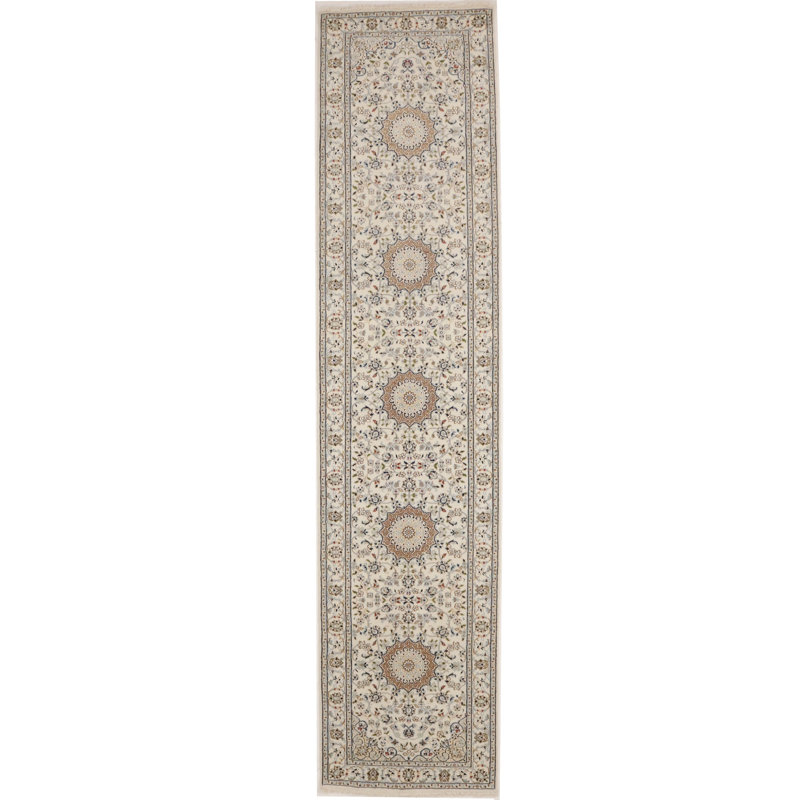 Tapis de couloir oriental Indo 2 pi 8 po x 11 pi 11 po Nain