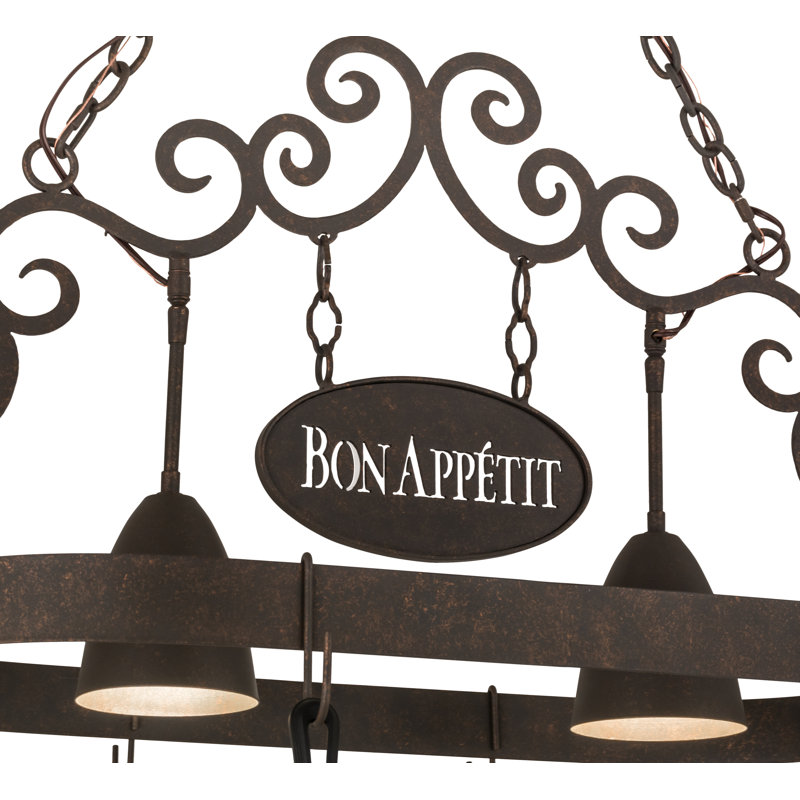 Handcrafted Hanging Pot Rack