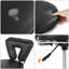 Backed Adjustable Height Ergonomic Lab Stool Wheels