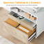 Classeur latéral 2 tiroirs Finnlo, classeur moderne-98753290