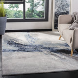 Elara Performance Abstract Rug