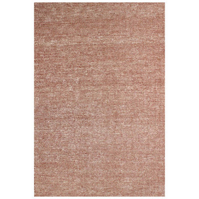 Dazzler Geometric Area Rug in Red