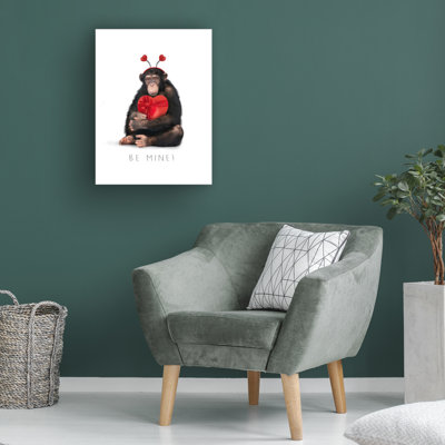 Art mural sur toile tendue - "Saint-Valentin" par John Hovenstine, décoration murale pour salon, chambre à coucher ou bureau - 24 x 32