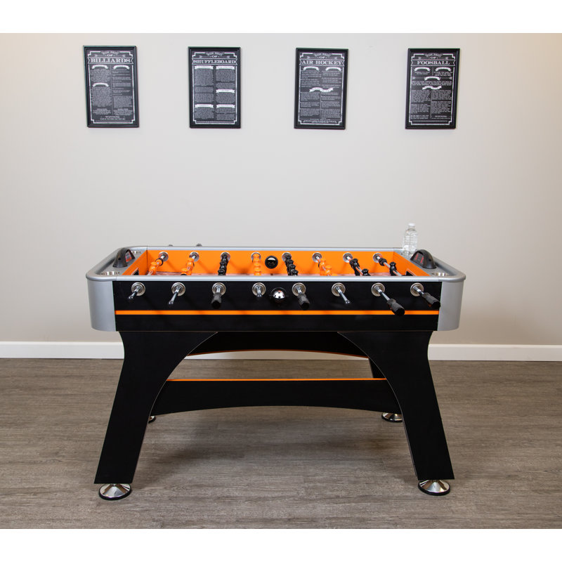 Black Framed Foosball Game Rules Wall Art