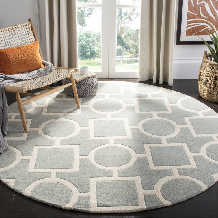 Teresita Hand Tufted Wool Geometric Rug