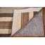 Tapis oriental rayé en laine Kilim 3 x 5