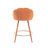 Damisi Upholstered Counter Stool with Metal Frame-908866360