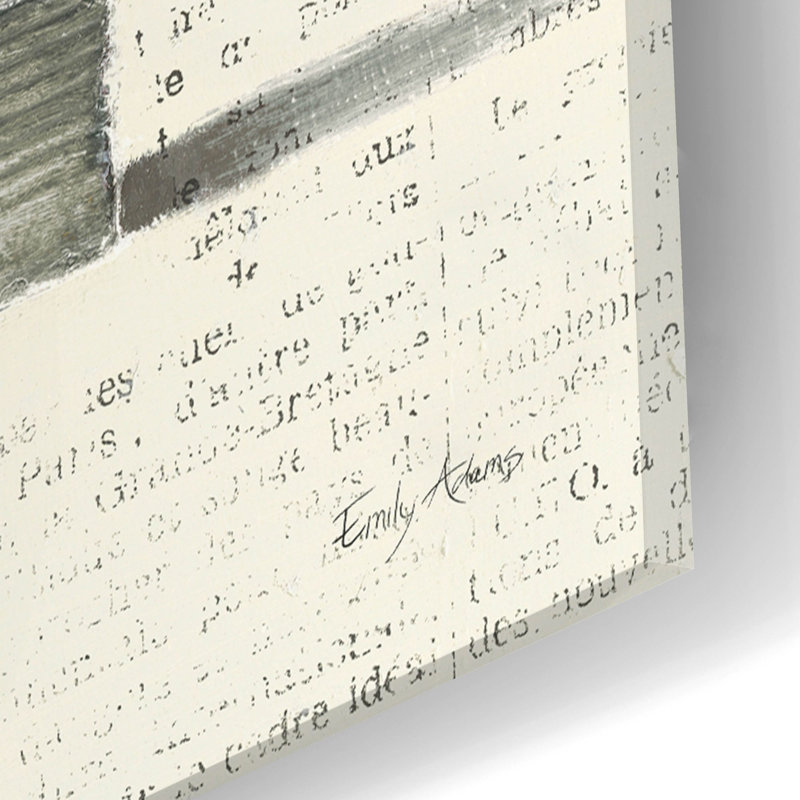 One Allium Way 'La Tweet' by Emily Adams Acrylic Glass Wall Art, 24" H x 16" W x 0.2cm D