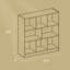Cherey Bookcase-701593720