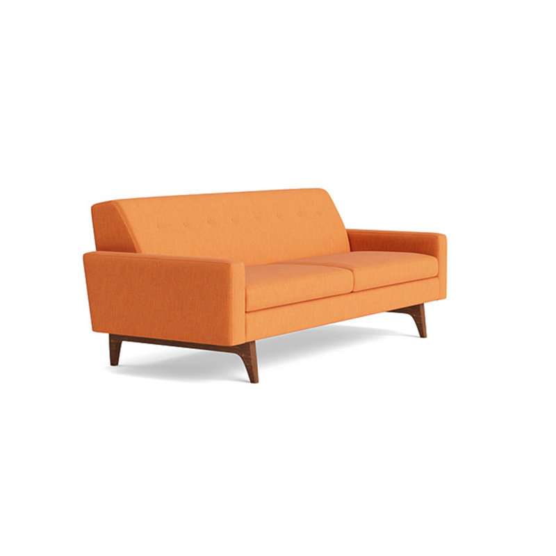 Tyler Sofa (85"), Performance Weave - Carrot