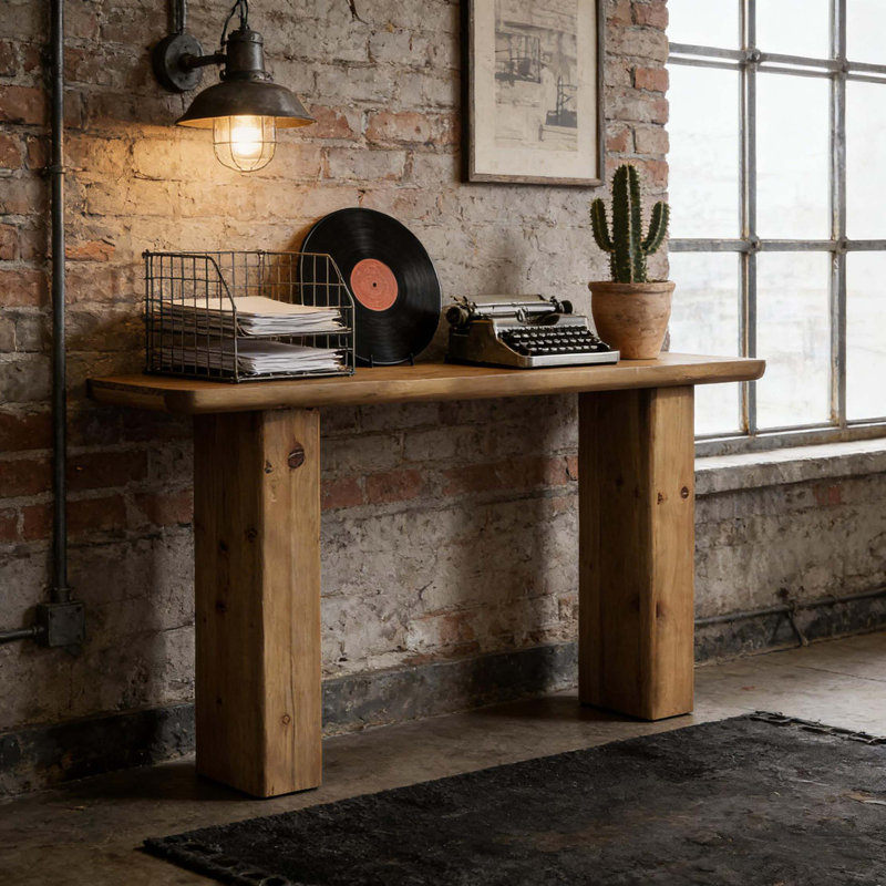 Table de bout, console et canapé uniques