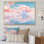 «Graceful Mirage Sawn Clouds», reproduction sur toile