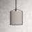 Pasadena 1 - Light Single Drum Pendant