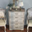 Solid Wood Rectangle Accent Cabinet