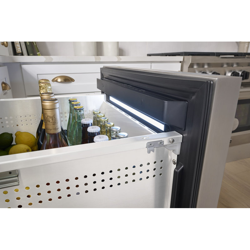 Zephyr Presrv 24" Stainless Steel Built-In Single Zone Refrigerator Drawers