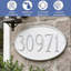 Plaque d’adresse murale sur 1 ligne Estate-1883270064