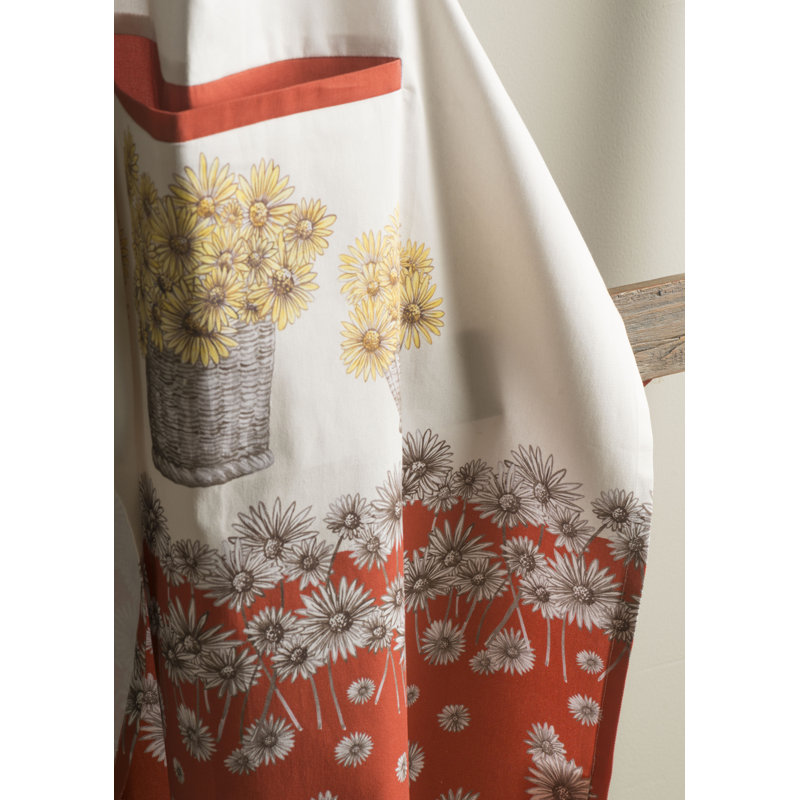 Tablier 100 % coton Maison d'Hermine Bagatelle - 27,5 po x 31,5 po