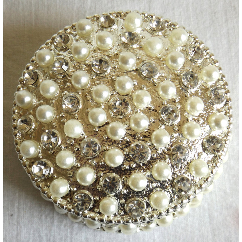 Boîte à bijoux ronde