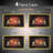 33" Infrared Electric Fireplace Insert-1524745693