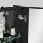 Armoire à pharmacie sans cadre à fixation en surface avec tablettes réglables et éclairage DEL Gerre-1008155649