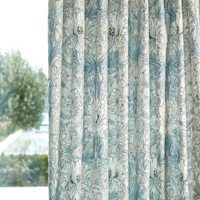 Pure Honeysuckle & Tulip WW, Mineral Blue/Cream