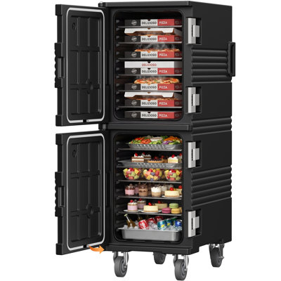 Chauffe-plat commercial à deux zones 190qt