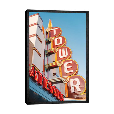 Tower Theater by Bethany Young - Print on Canvas