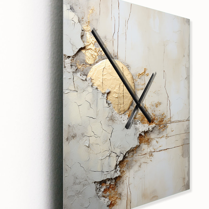 Jayant - Abstract Shapes Modern Wall Clock, Extra Large