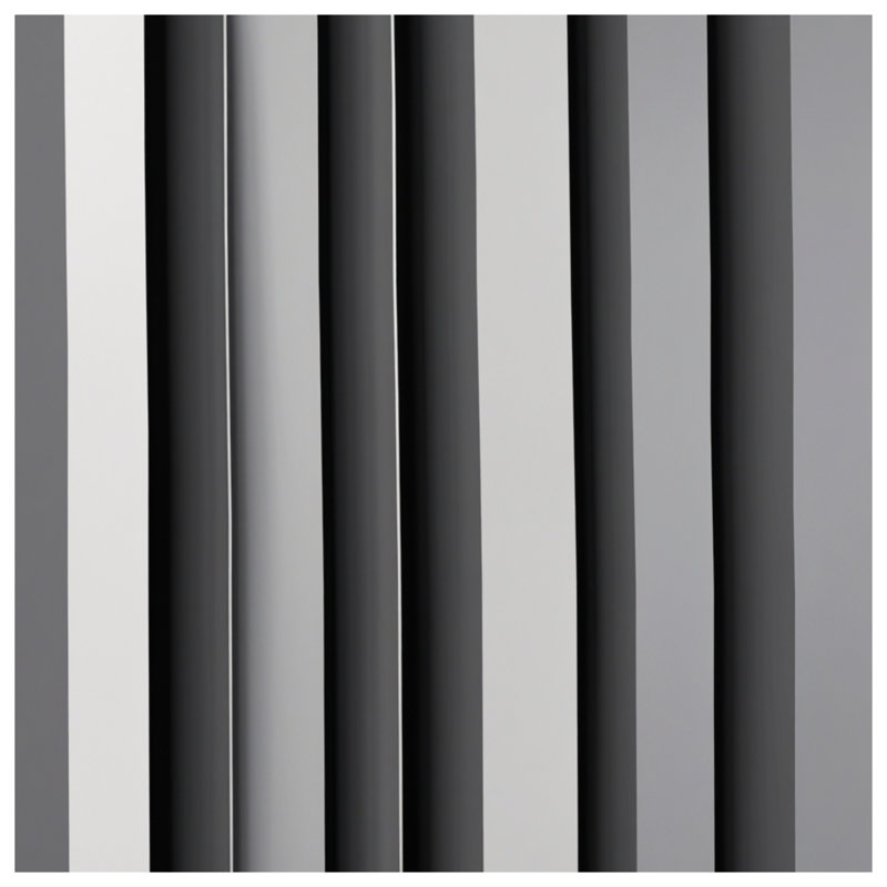 Gray Vertical Stripes Blankets, 50in W x 60in H