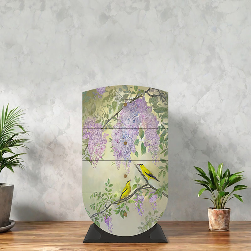 Creative pattern multi-functional decor cabinet