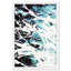 Tide, Deep Ocean Waves Coastal Blue - peinture encadrée-73063320-73063321
