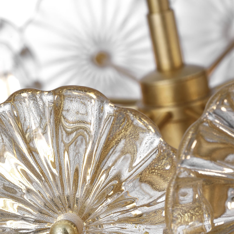Julie Neill Gianna 24" Chandelie, Gold, Hand-Rubbed Antique Brass