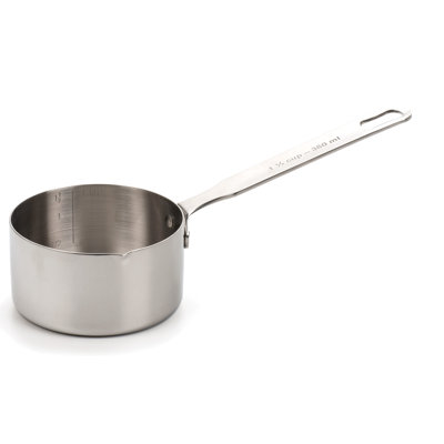 RSVP International Stainless Steel Liquid Measuring Cups