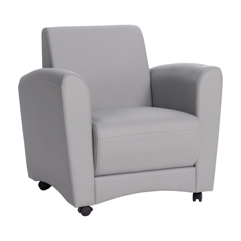 Chaise rembourrée Pro Series, Gris
