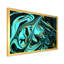 Art abstrait marbré turquoise abstrait - décoration murale moderne en toile-1317231361-1317231365