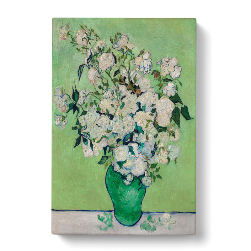 Roses Vol.2 by Vincent Van Gogh - Wrapped Canvas, 76cm H x 50cm W x 3cm D