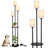 Maralyn 66.3'' Black Floor Lamp-65967512