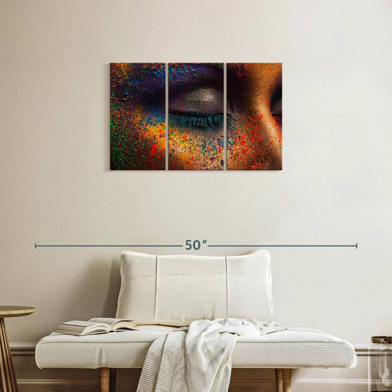 Shuttleworth Creative Speckled Makeup, 20" H x 33" W