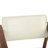 Hisaw Faux Leather/Fabric Upholstered Armchair Classic Dining chair with arm rest (Set of 2)-1841563611-1869177316