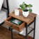 Ensemble de tables de bout avec rangement Chardip