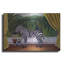 Dakota Fields «Zebra» par Catherine A Nolin, art mural en métal, 36 po x 24 po-1884161061