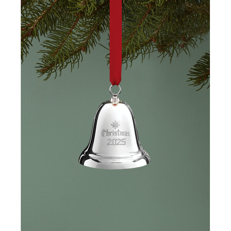 2025 Annual Christmas Bell Sterling Ornament