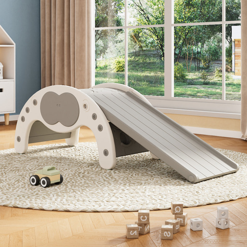 Freeport Park Indoor Slide, White/Grey