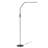 Amlcar 72'' LED Swing Arm Floor Lamp with Outlet