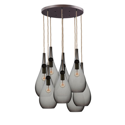 Earth 8 - Light Dimmable Chandelier