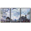 «Saint Lazare station in Paris, arrivée d'un train» par Monet - Toile encadrée multi-pièces-2082677363-2082677368