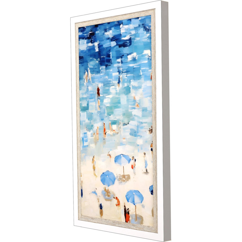"Plage aérienne I" par Petal Prints