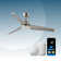 ONE Smart Modern All Season 52" Ceiling Fan with LED Light, Remote, Reversible and Compatible with Alexa/Google 6 Speeds and Light Kit included