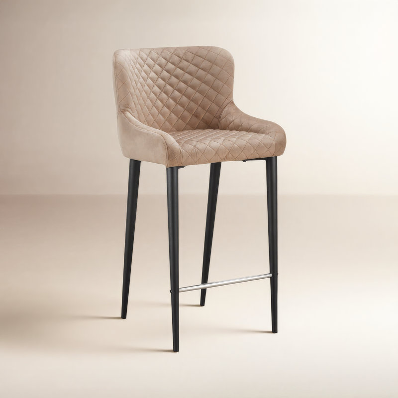 Carly Counter & Bar Stool, Gray, Counter Stool (26" Seat Height)